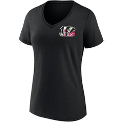 Cincinnati Bengals Fanatics Women's Team Mother's Day V-Neck T-Shirt