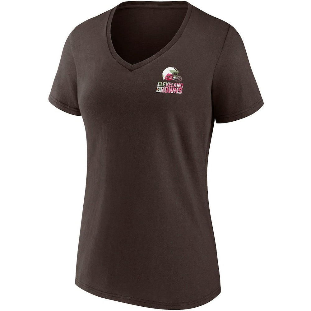 Cleveland Browns Fanatics Women's Team Mother's Day V-Neck T-Shirt