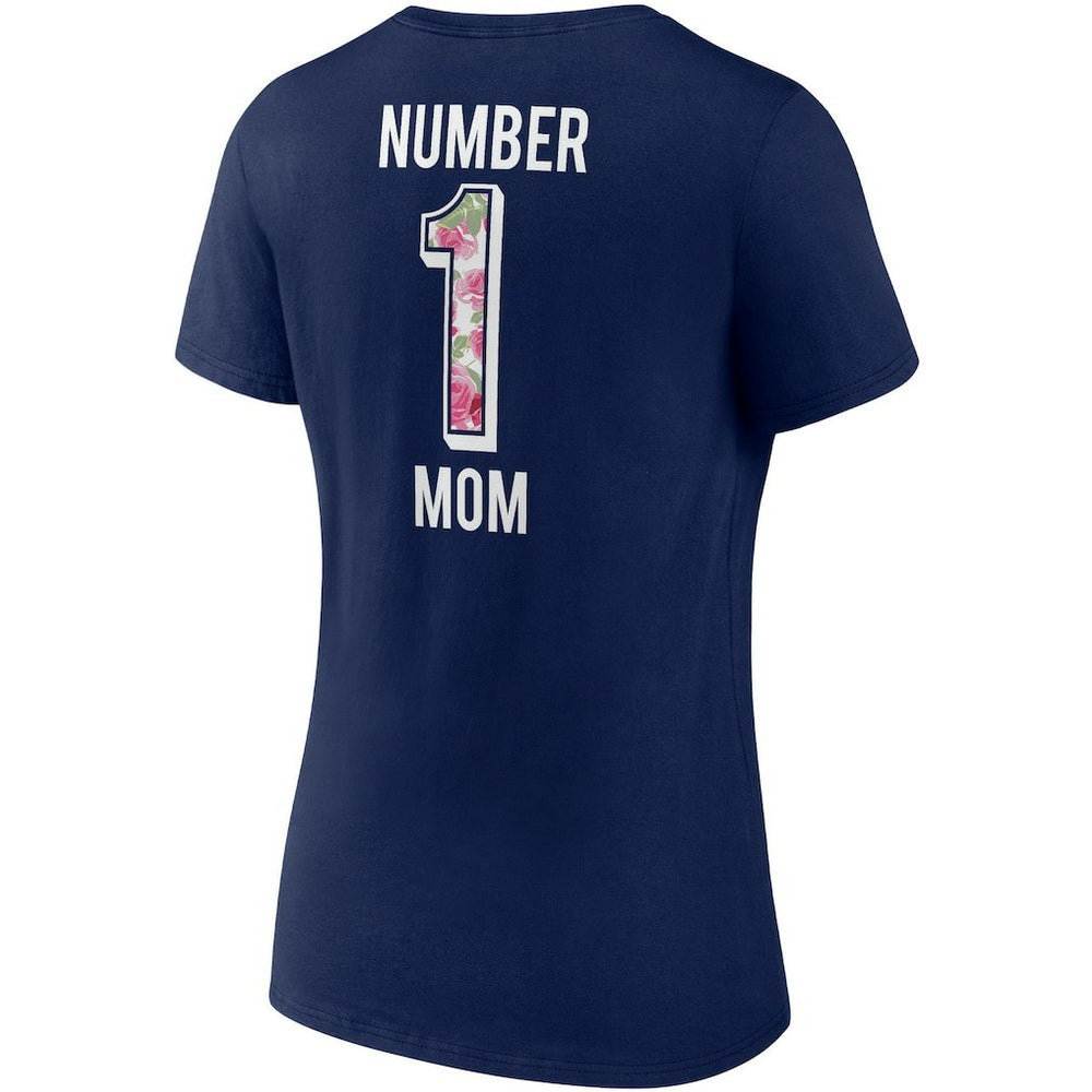 New England Patriots Fanatics Women's Team Mother's Day V-Neck T-Shirt