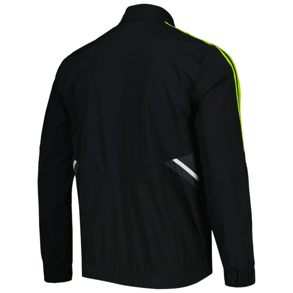 Manchester United Presentation AEROREADY Full-Zip Jacket Black - Adidas