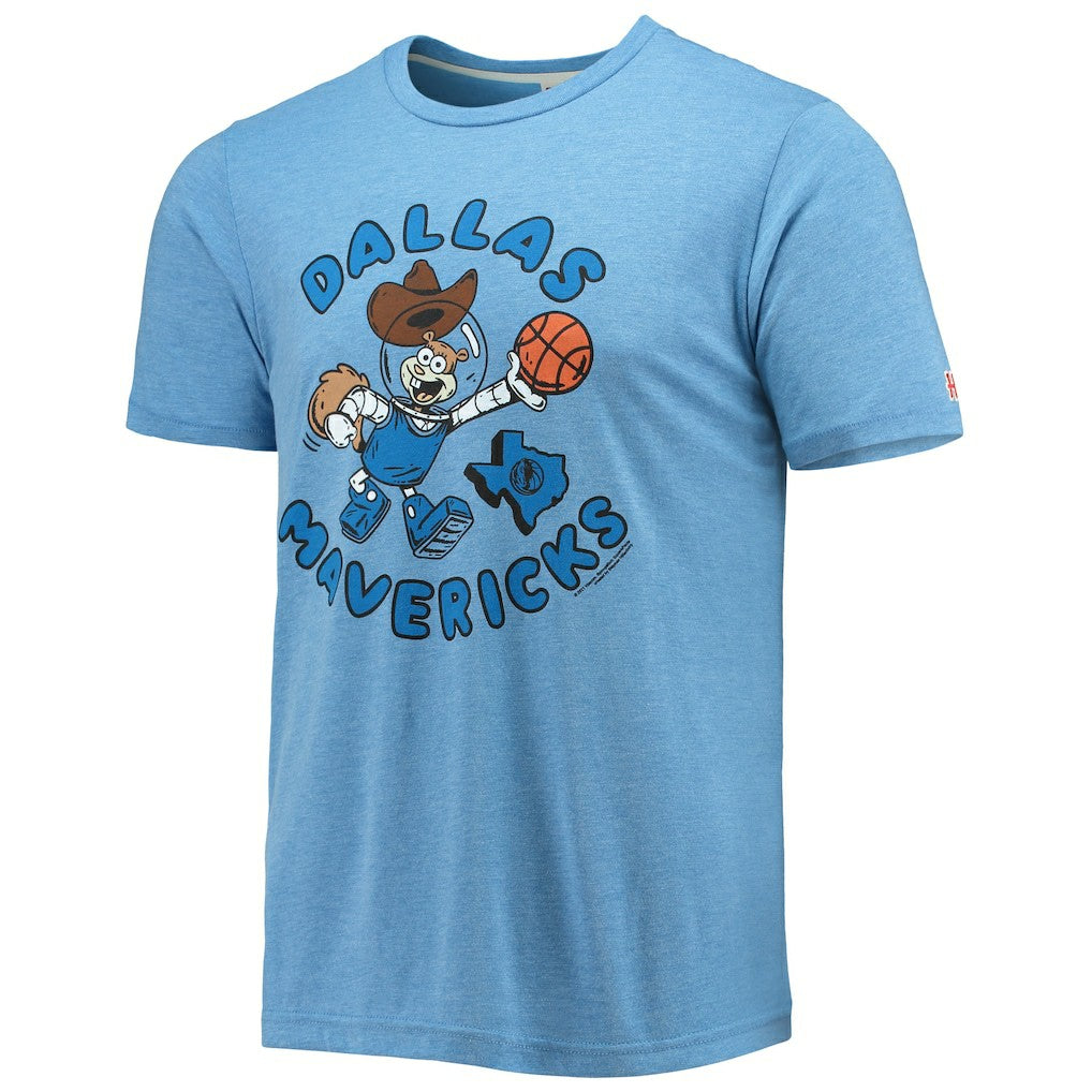 Dallas Mavericks Homage NBA x Spongebob Collab Tri-Blend T-Shirt sale Discount