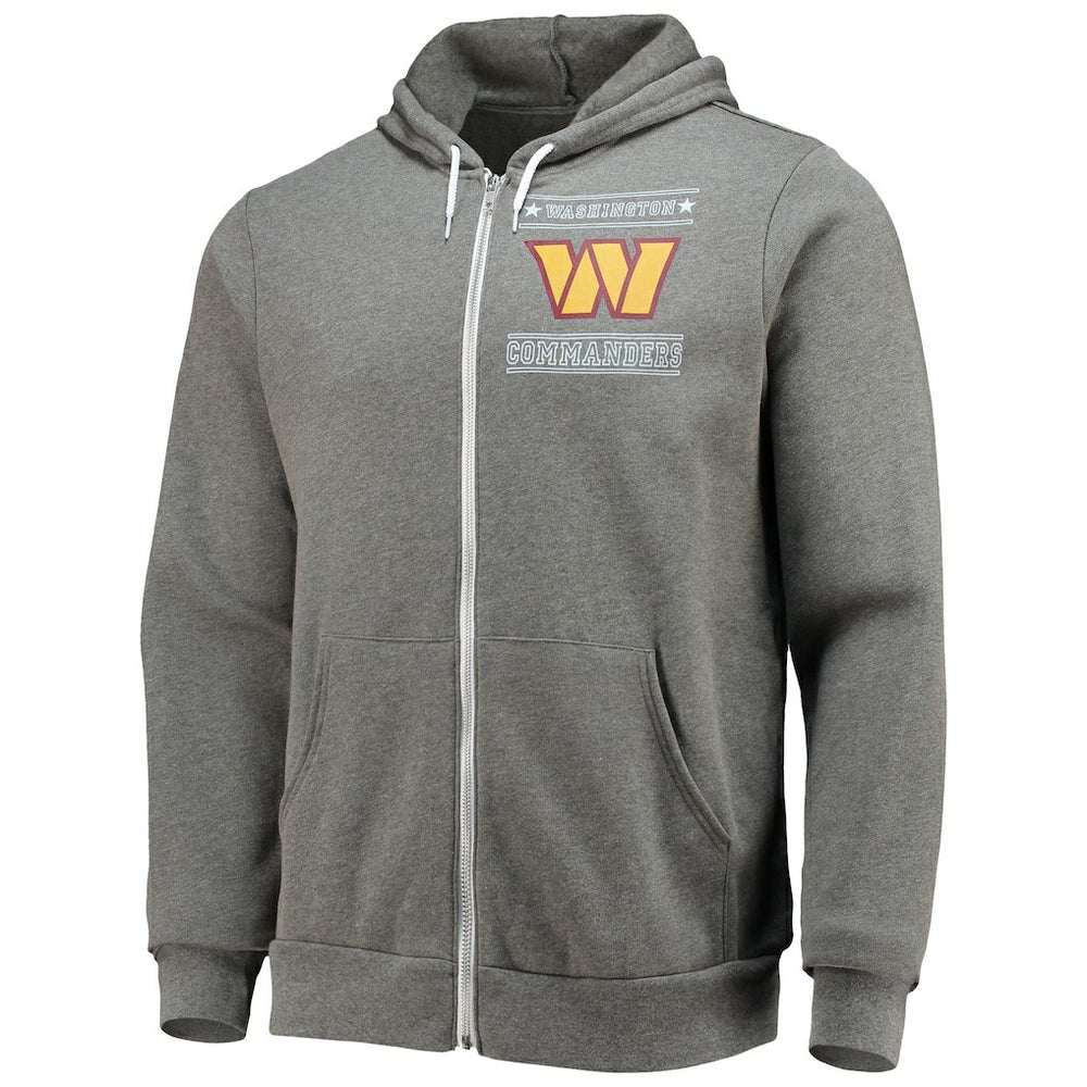 Washington Commanders Fanatics NFL x Darius Rucker Collection Sponge Fleece Full-Zip Hoodie