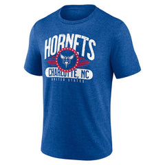 Charlotte Hornets Badge of Honor Tri-Blend T-Shirt On Sale
