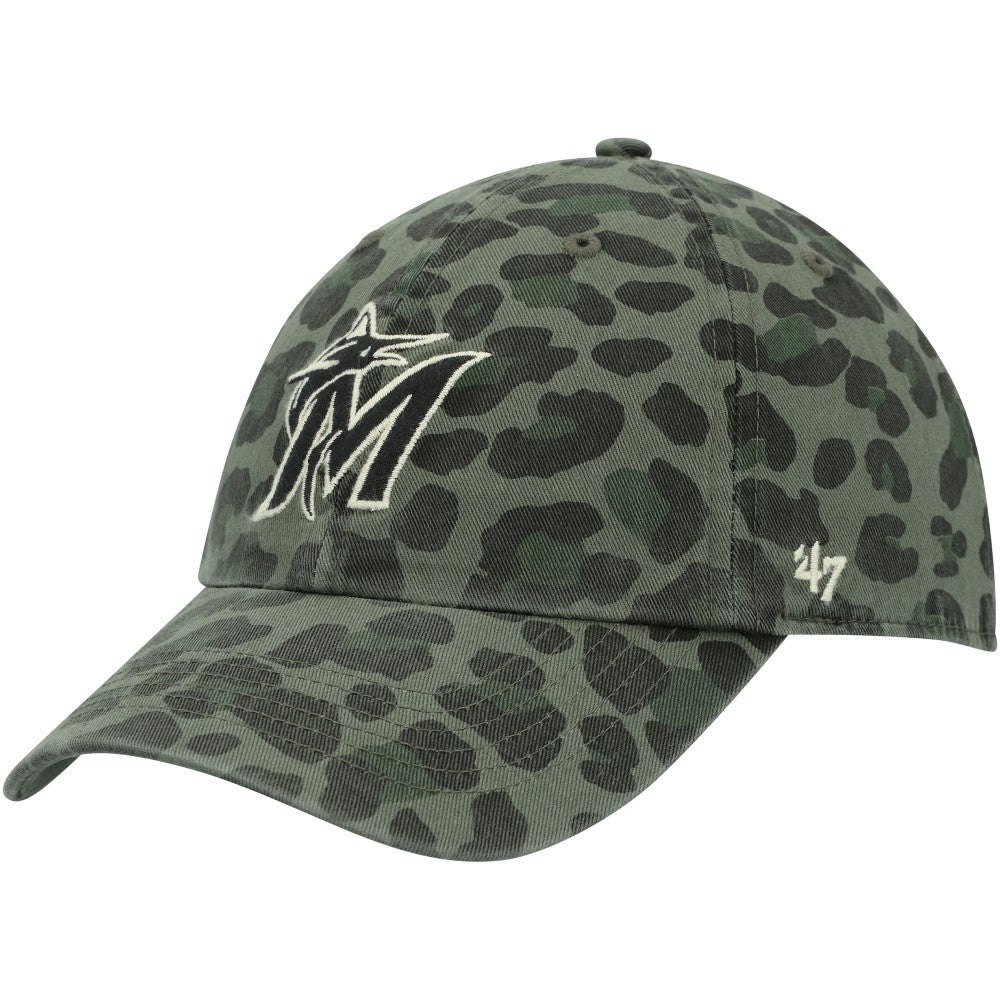Miami Marlins '47 Women's Bagheera Clean Up Adjustable Hat | MLB Online
