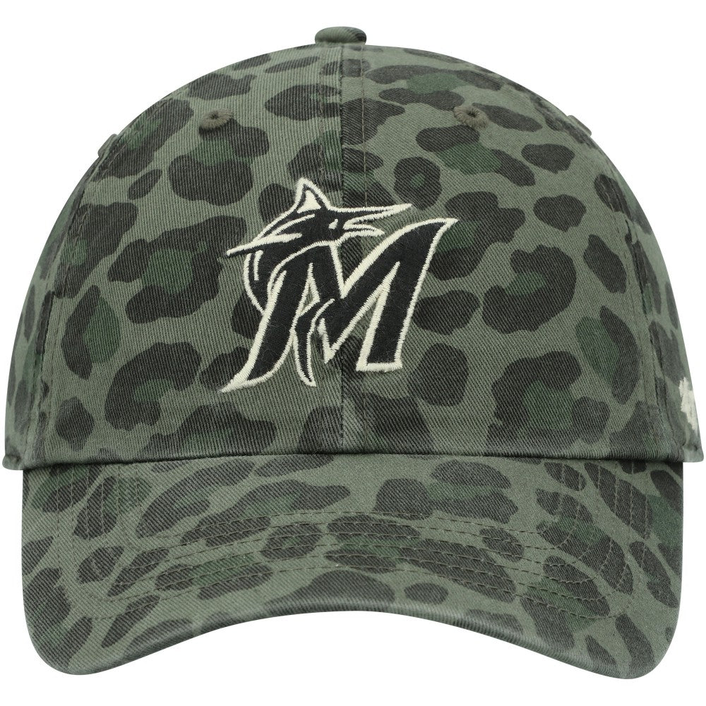Miami Marlins '47 Women's Bagheera Clean Up Adjustable Hat | MLB Online