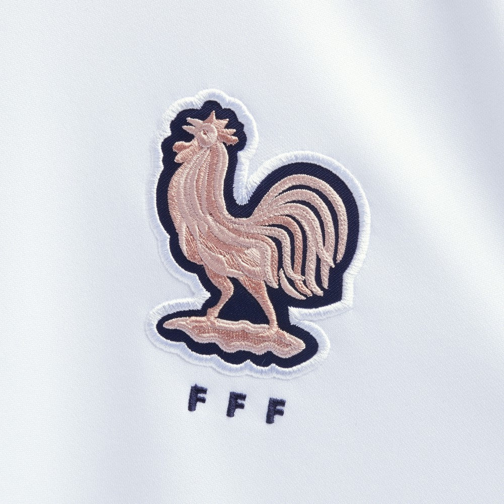 France Women's National Team Youth 2022/23 Away Replica Blank Jersey White - Nike