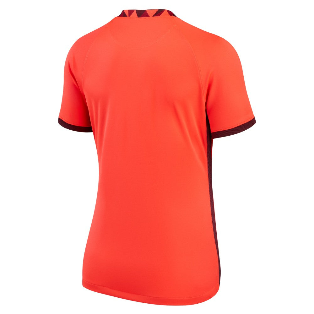England Women's National Team Women's 2022/23 Away Replica Blank Jersey Red - Nike