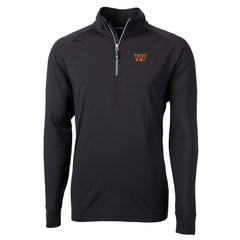 Washington Commanders  Cutter & Buck Adapt Eco Stretch Quarter-Zip Pullover Jacket