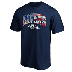 Baltimore Ravens  Banner Wave Logo T-Shirt