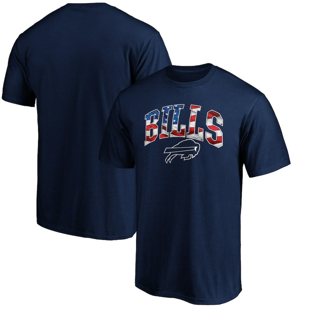 Buffalo Bills  Banner Wave Logo T-Shirt