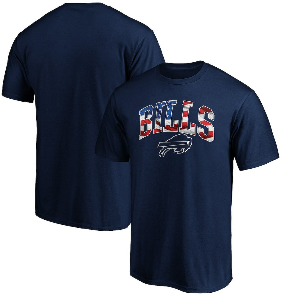 Buffalo Bills  Banner Wave Logo T-Shirt