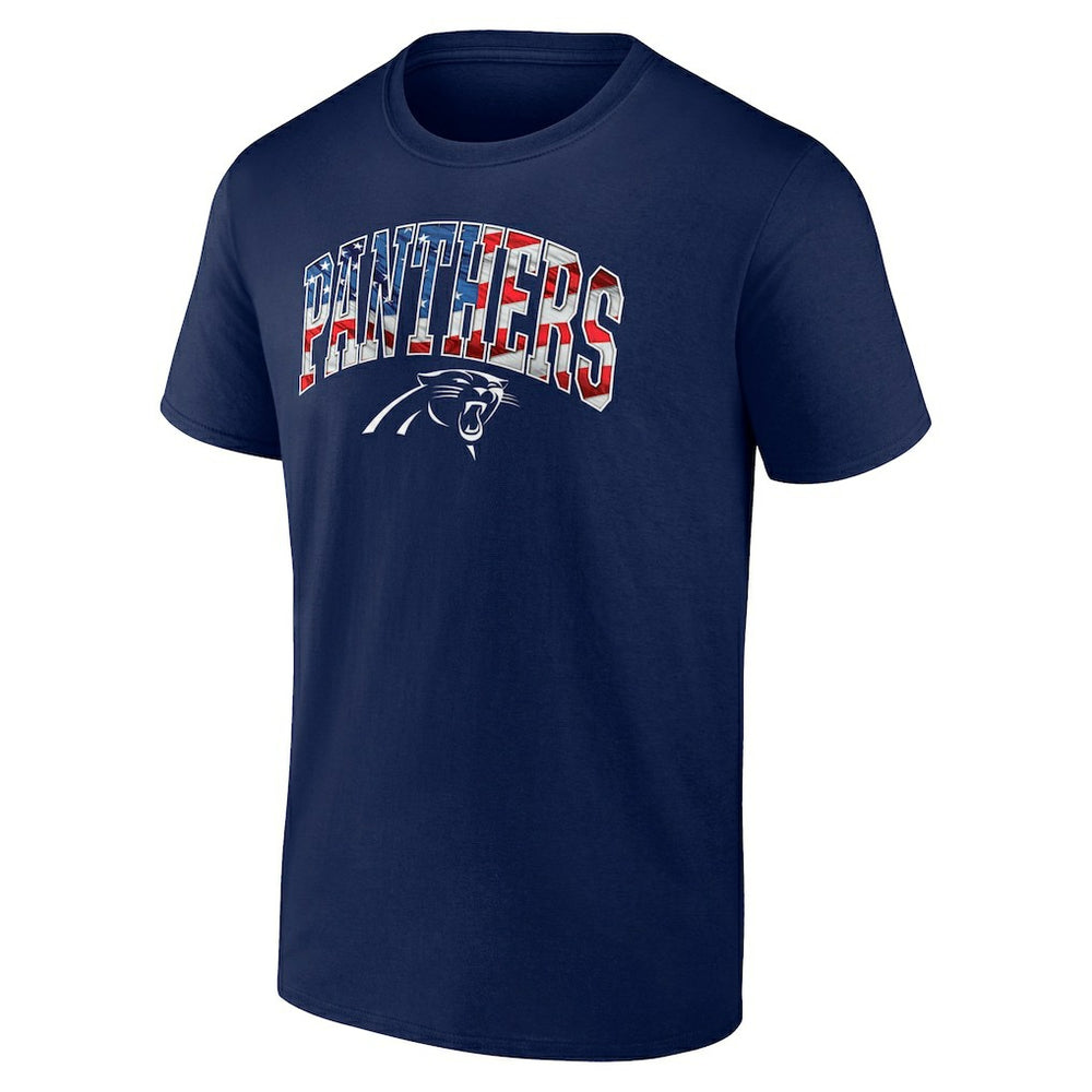 Carolina Panthers  Banner Wave Logo T-Shirt