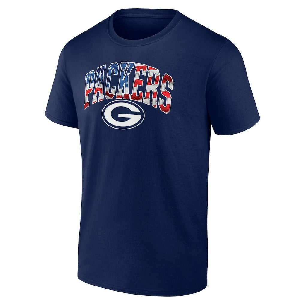 Green Bay Packers  Banner Wave Logo T-Shirt