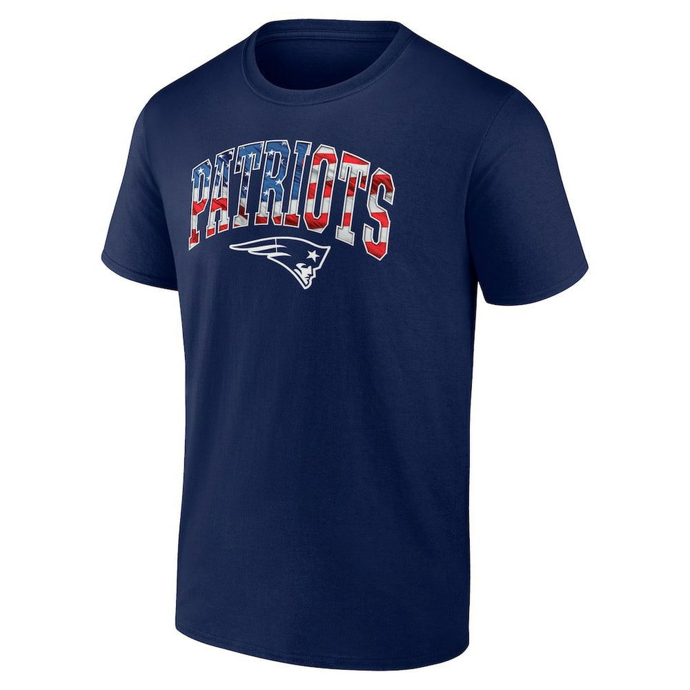 New England Patriots  Banner Wave Logo T-Shirt