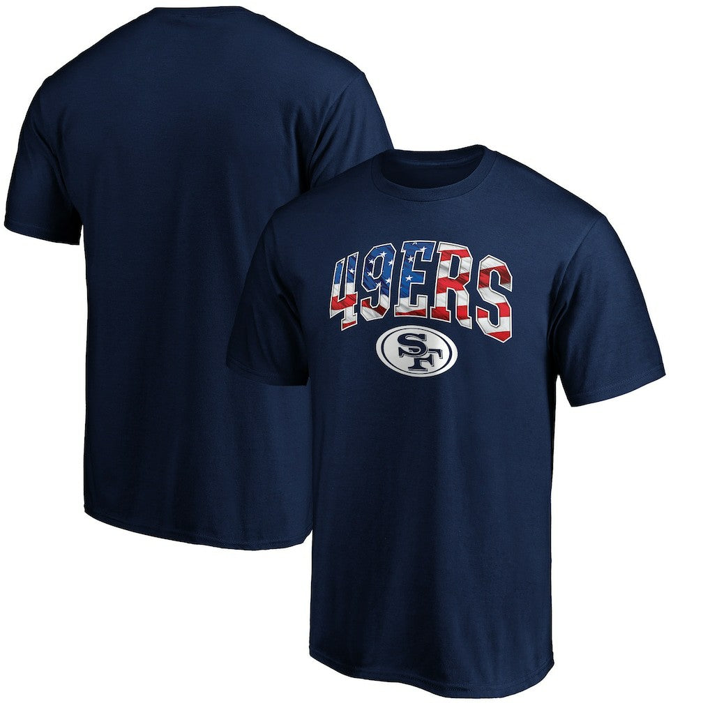 San Francisco 49ers  Banner Wave Logo T-Shirt