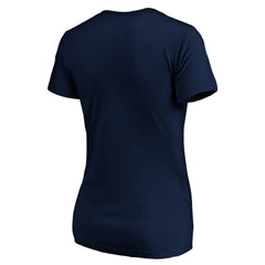 Philadelphia Eagles  Women's Banner Wave V-Neck T-Shirt