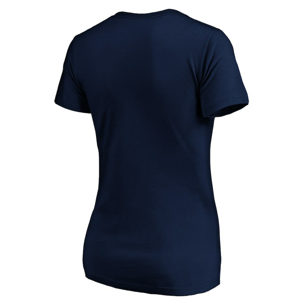 Pittsburgh Steelers  Women's Banner Wave V-Neck T-Shirt
