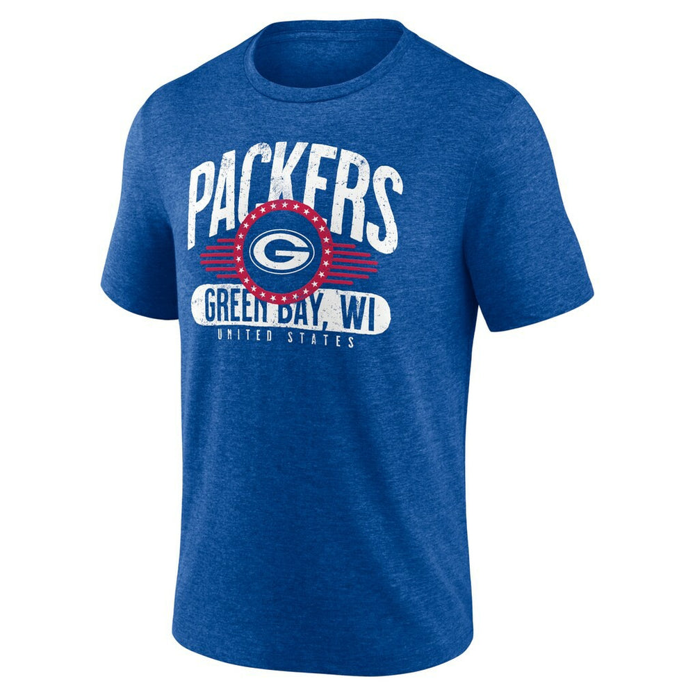 Green Bay Packers  Badge of Honor Tri-Blend T-Shirt