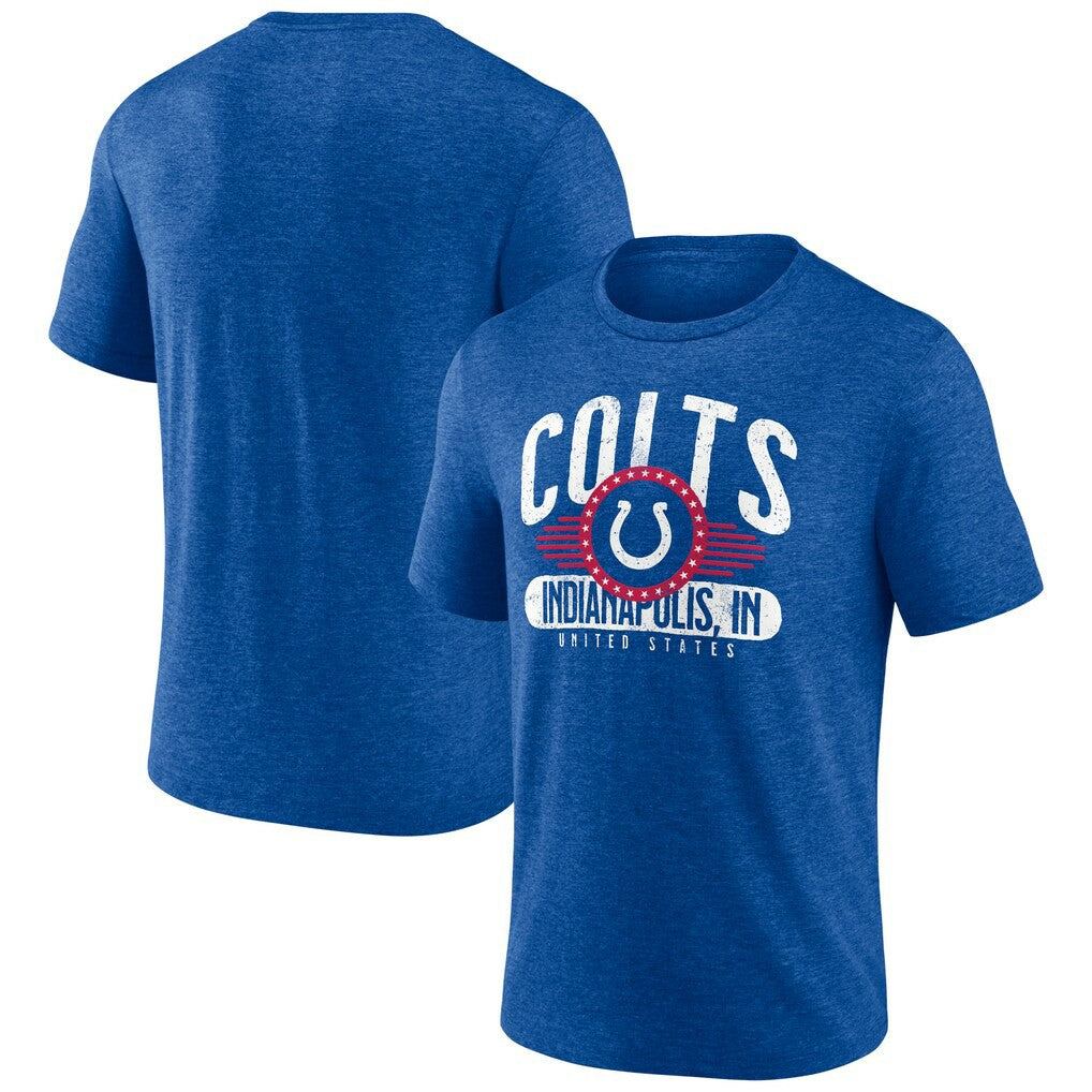 Indianapolis Colts  Badge of Honor Tri-Blend T-Shirt