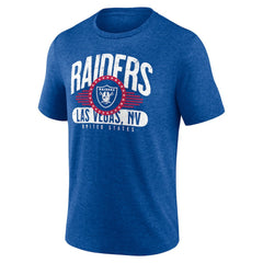 Las Vegas Raiders  Badge of Honor Tri-Blend T-Shirt