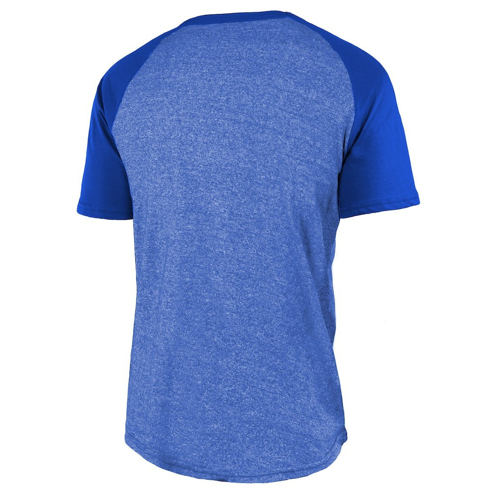 Los Angeles Rams Champion Majestic Threads 2-Time Super Bowl s Tri-Blend Raglan T-Shirt