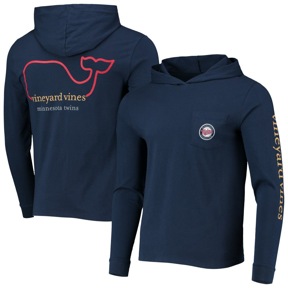 Minnesota Twins Vineyard Vines Long Sleeve Hoodie T-Shirt | MLB Near me