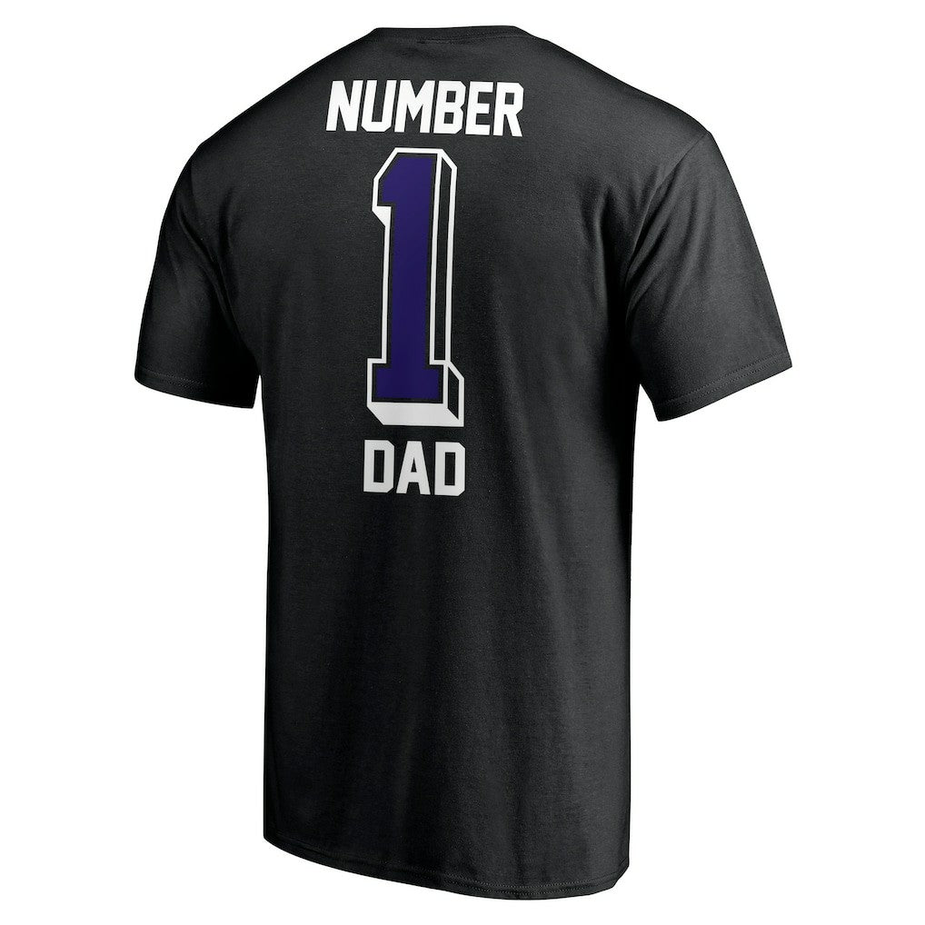 Baltimore Ravens  Number One Dad T-Shirt