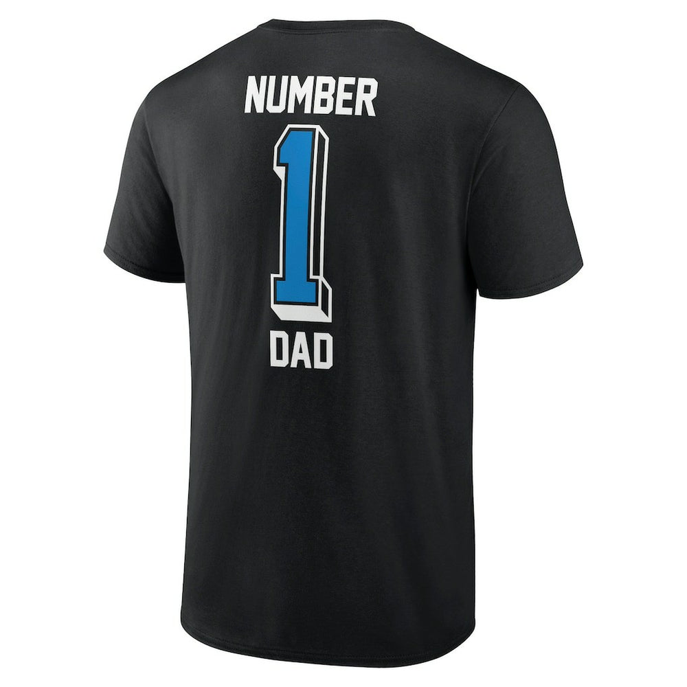 Carolina Panthers  Number One Dad T-Shirt