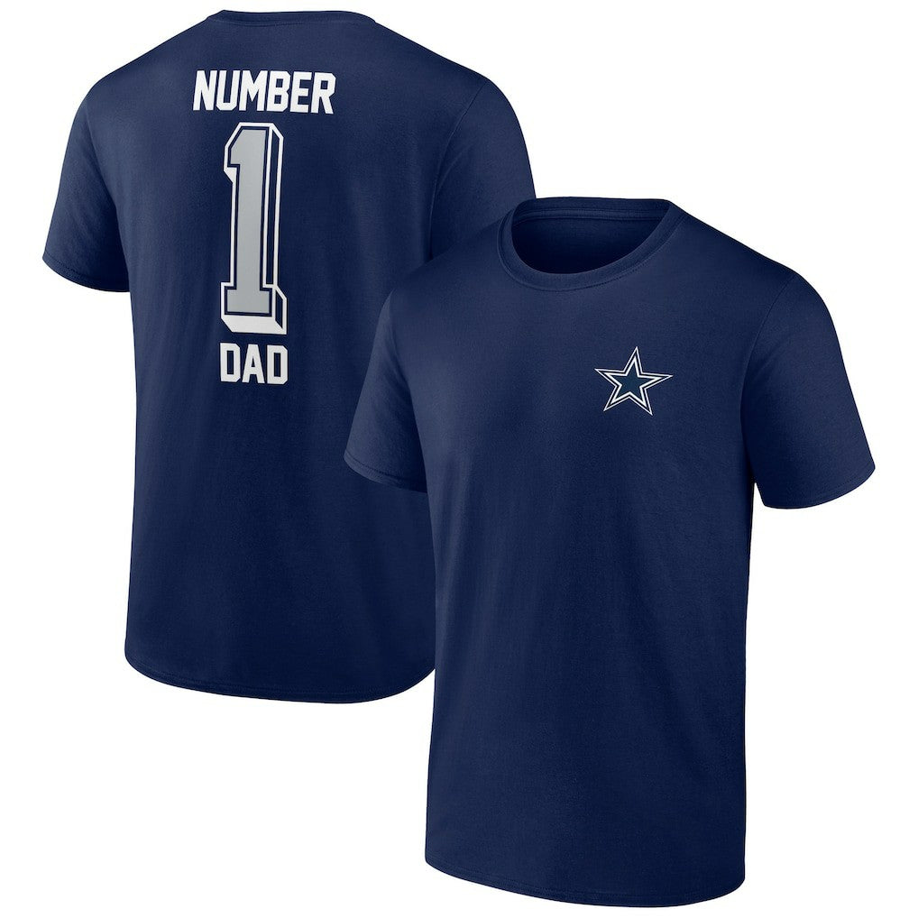 Dallas Cowboys  Number One Dad T-Shirt