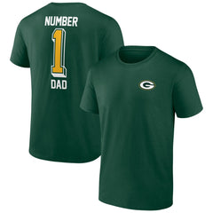 Green Bay Packers  Number One Dad T-Shirt