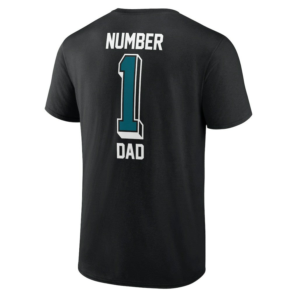Jacksonville Jaguars  Number One Dad T-Shirt