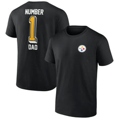Pittsburgh Steelers  Number One Dad T-Shirt