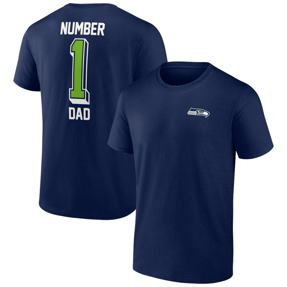 Seattle Seahawks  Number One Dad T-Shirt