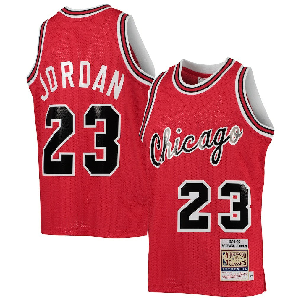 Michael Jordan Chicago Bulls Youth 1984/85 Hardwood Classics Authentic Jersey sale Outlet