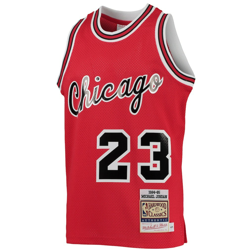 Michael Jordan Chicago Bulls Youth 1984/85 Hardwood Classics Authentic Jersey sale Outlet