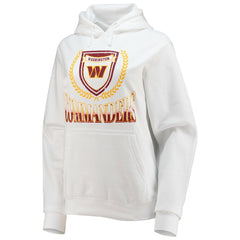 Washington Commanders  WEAR by Erin Andrews Women's Fleece Pullover Hoodie