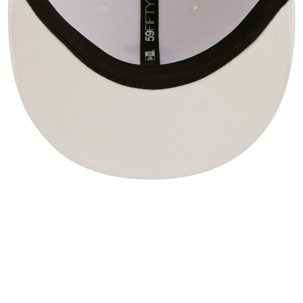 Chicago Cubs New Era White on White 59FIFTY Fitted Hat | MLB US