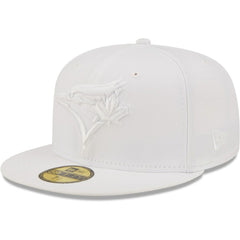 Toronto Blue Jays New Era White on White 59FIFTY Fitted Hat | MLB New