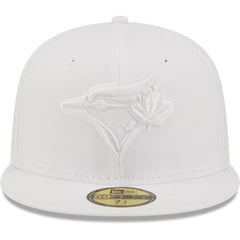 Toronto Blue Jays New Era White on White 59FIFTY Fitted Hat | MLB New