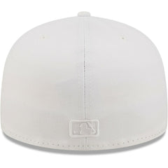 Toronto Blue Jays New Era White on White 59FIFTY Fitted Hat | MLB New