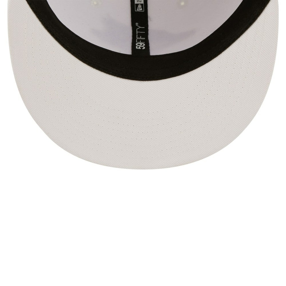 Toronto Blue Jays New Era White on White 59FIFTY Fitted Hat | MLB New