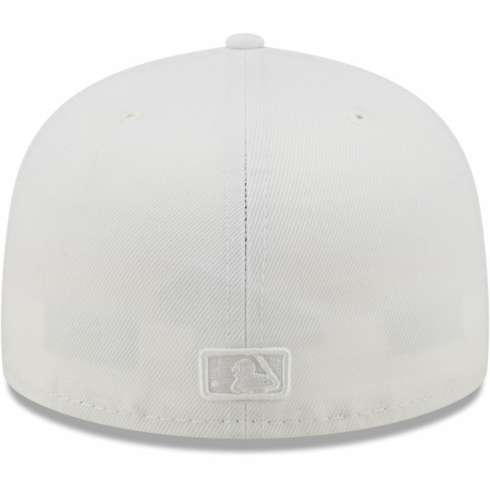 Minnesota Twins New Era White on White 59FIFTY Fitted Hat | MLB Discount
