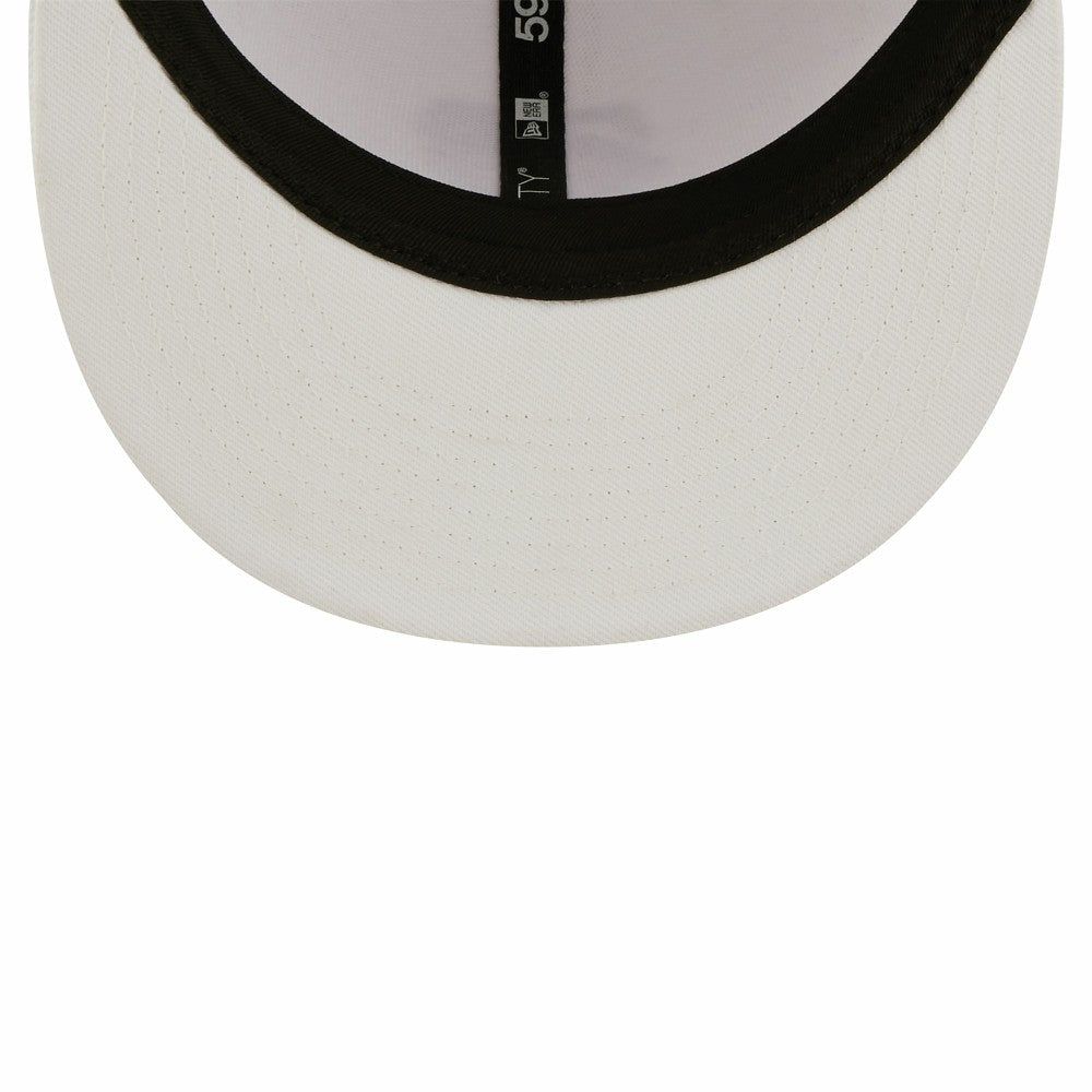 Minnesota Twins New Era White on White 59FIFTY Fitted Hat | MLB Discount