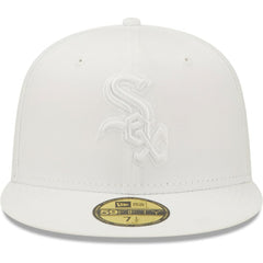 Chicago White Sox New Era White on White 59FIFTY Fitted Hat | MLB Online