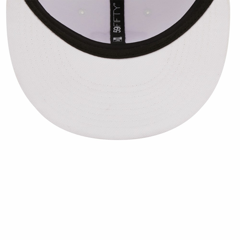 Milwaukee Brewers New Era White on White 59FIFTY Fitted Hat | MLB US