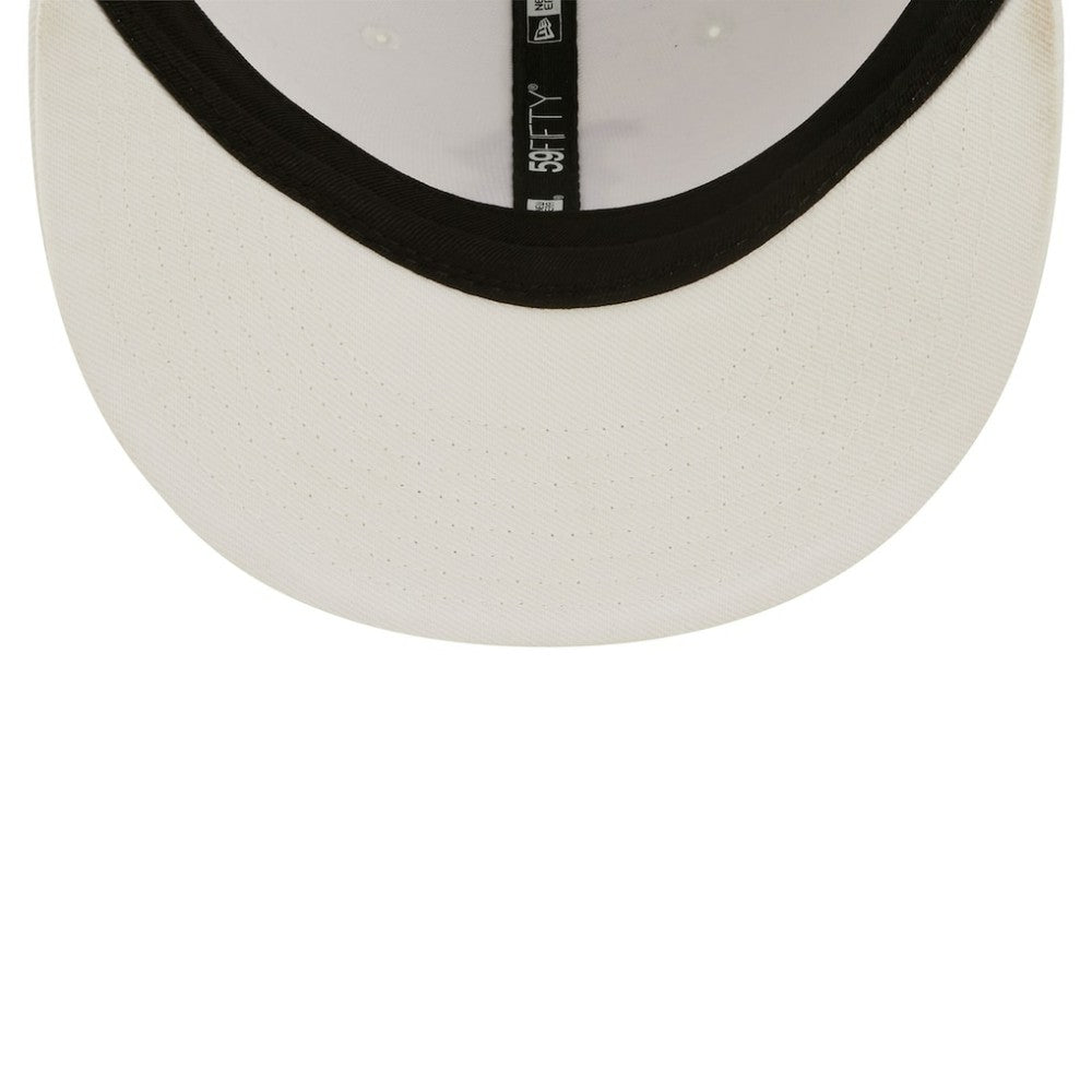 Boston Red Sox New Era White on White 59FIFTY Fitted Hat | MLB Outlet