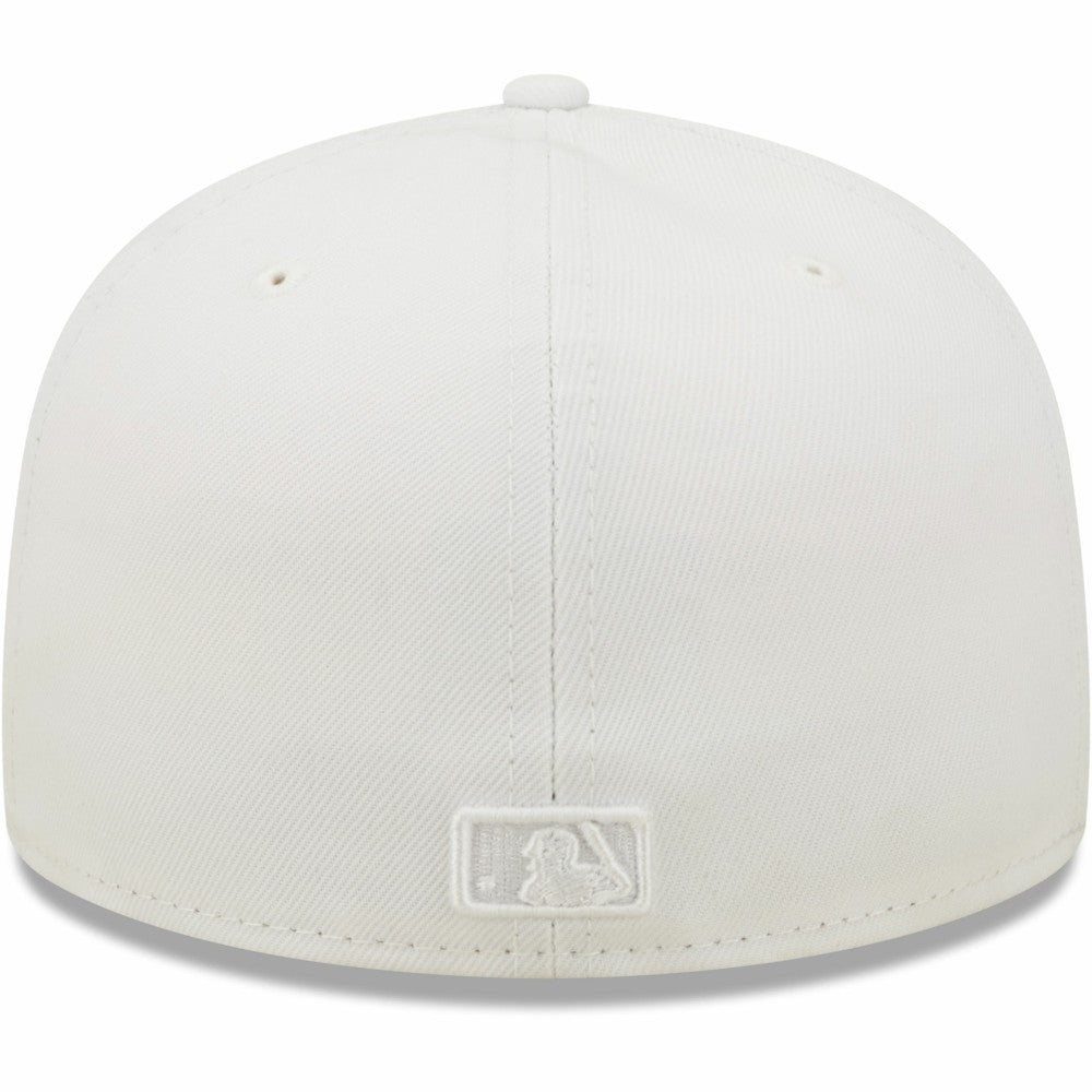 Cleveland Guardians New Era White on White 59FIFTY Fitted Hat | MLB Discount