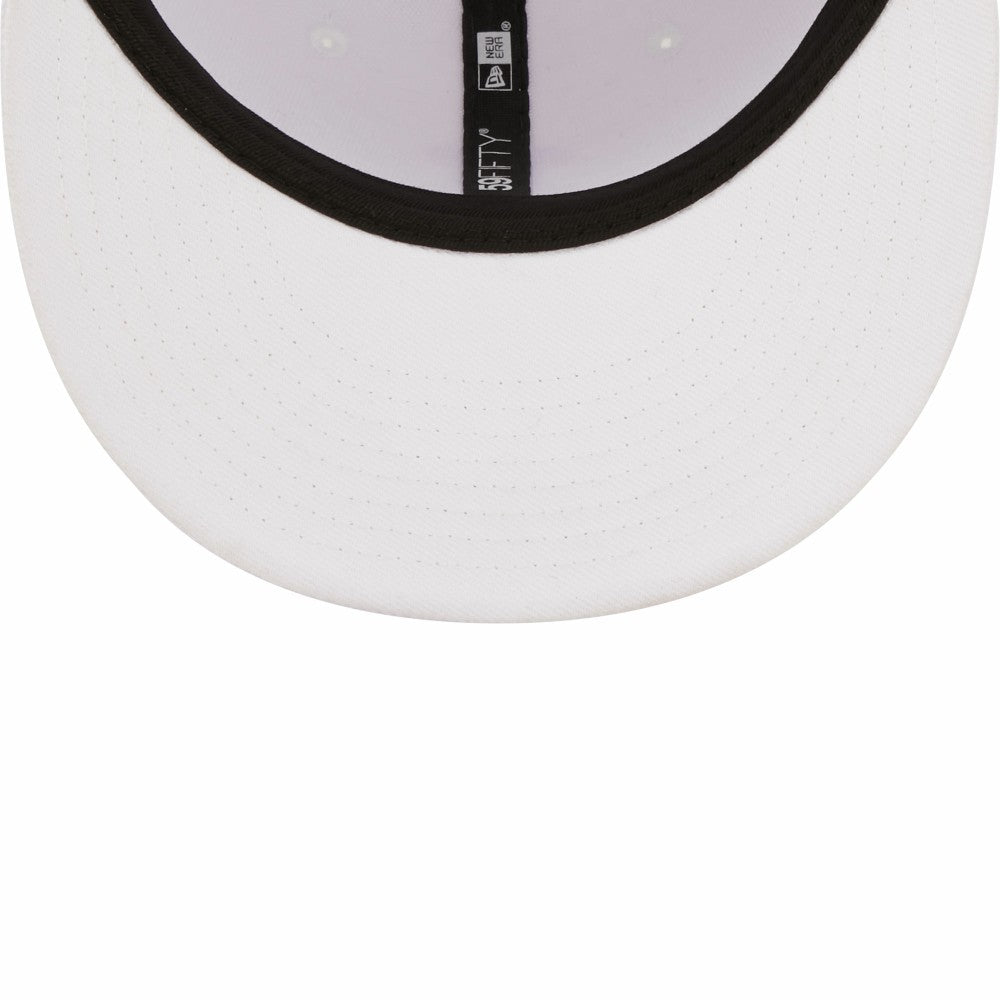 Los Angeles Angels New Era White on White 59FIFTY Fitted Hat | MLB US