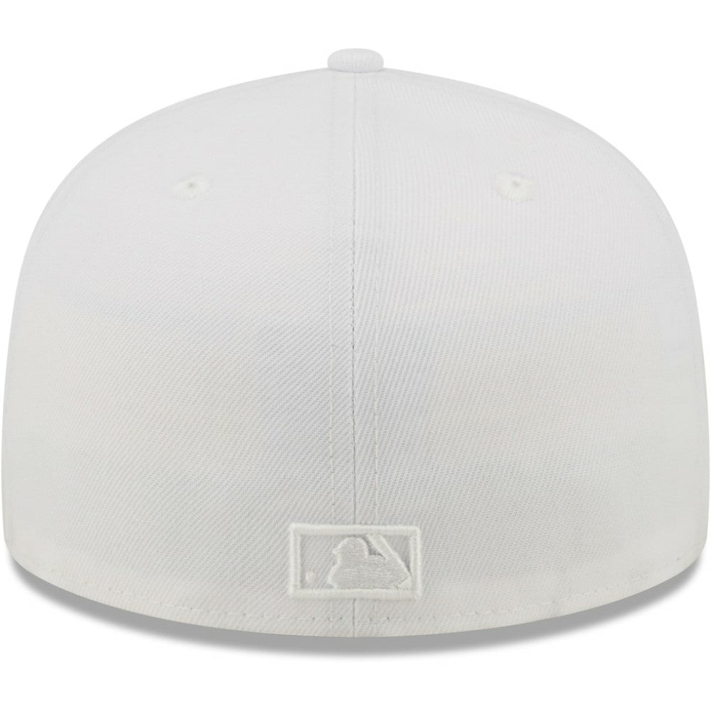 Washington Nationals New Era White on White 59FIFTY Fitted Hat | MLB Outlet