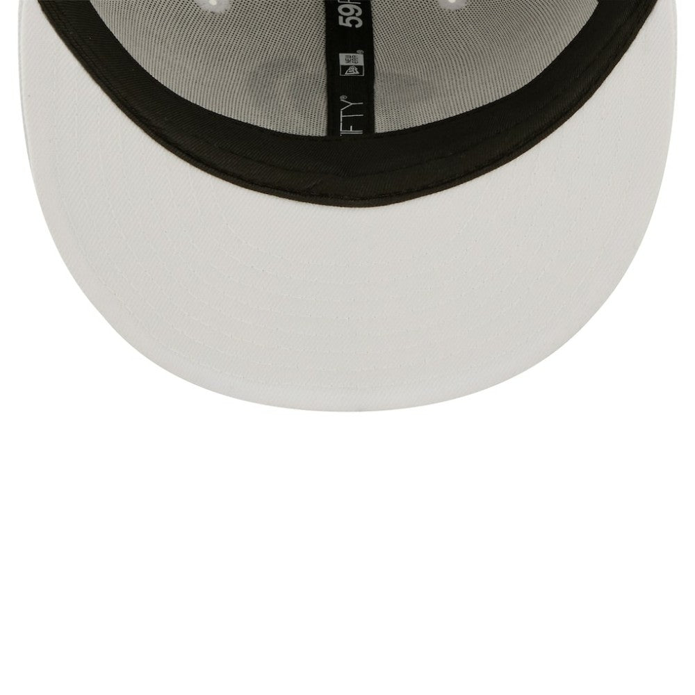 Washington Nationals New Era White on White 59FIFTY Fitted Hat | MLB Outlet